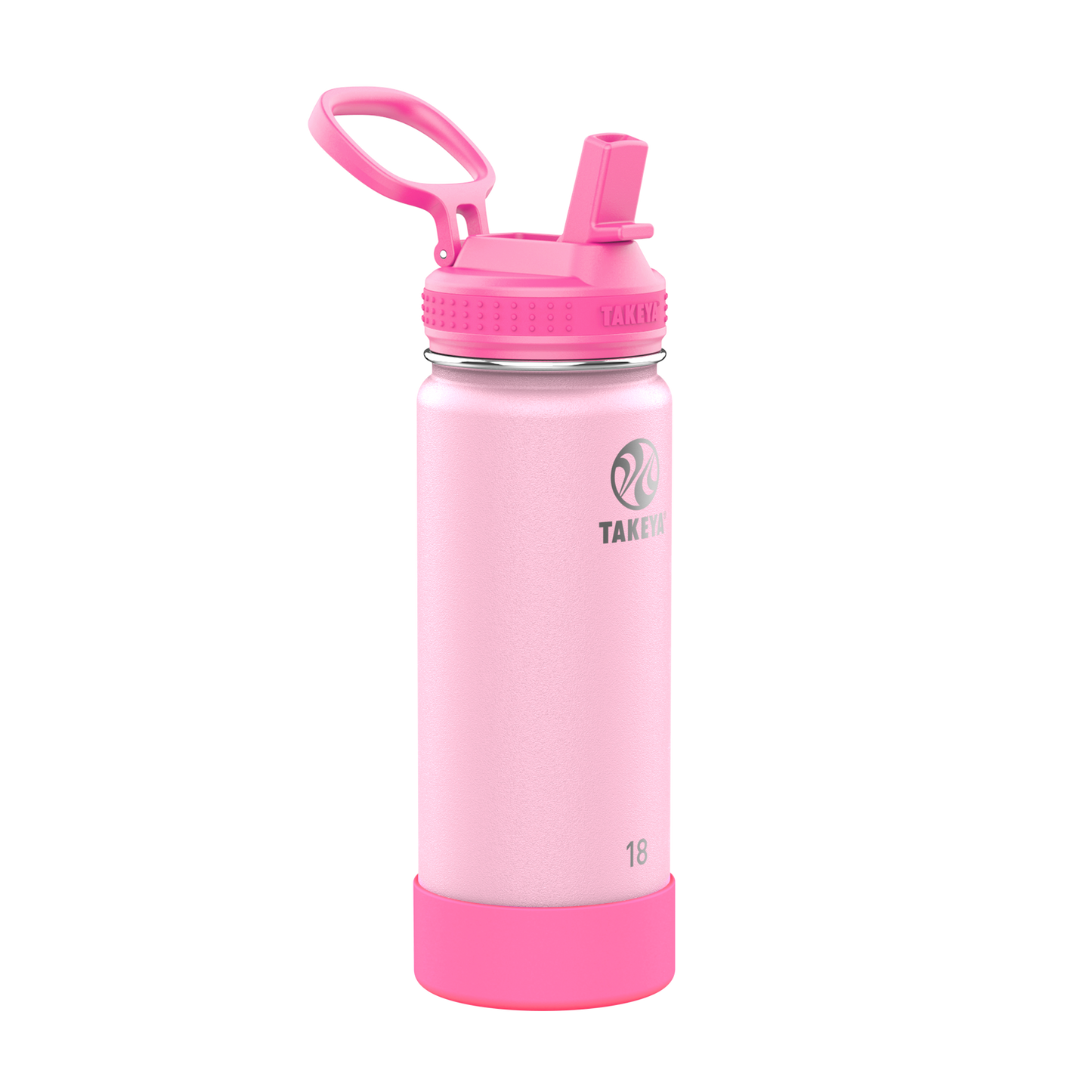 actives-kids-glow-in-the-dark-water-bottle-with-straw-lid-h0 51076-Actives-Kids-Straw-18-GID-SummerGlowPink-angle.png