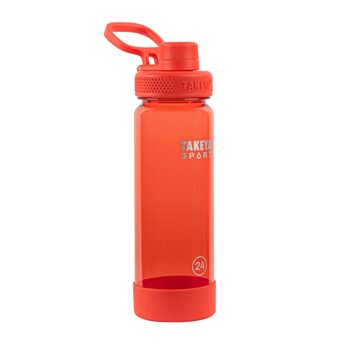 tritan-sport-water-bottle-with-spout-lid-f0 51667-TKS-Tritan-Spout-24-ProFire-frontangle.png