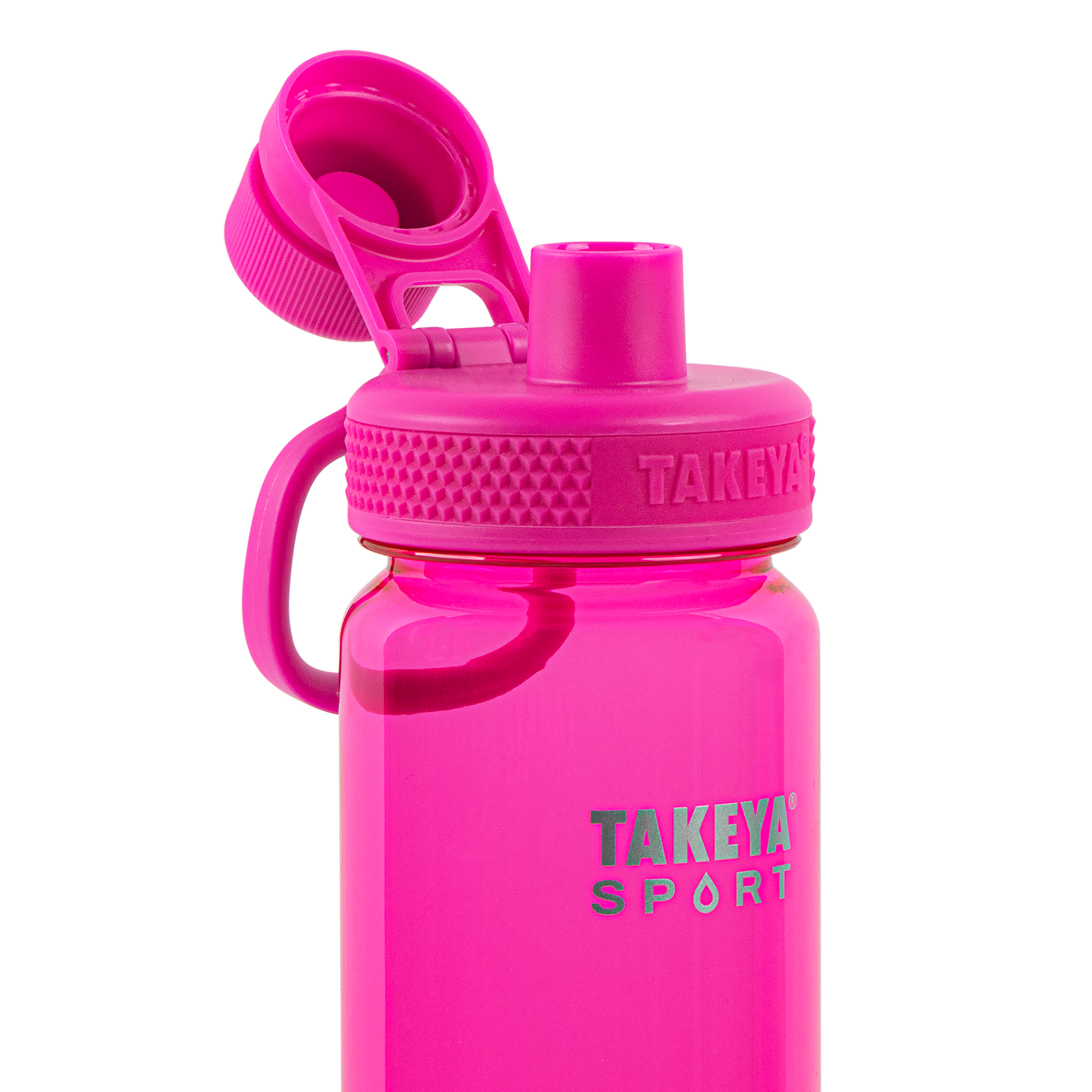tritan-sport-water-bottle-with-spout-lid-f0 51671-TKS-Tritan-Spout-24-PinkSweep-openlid.png