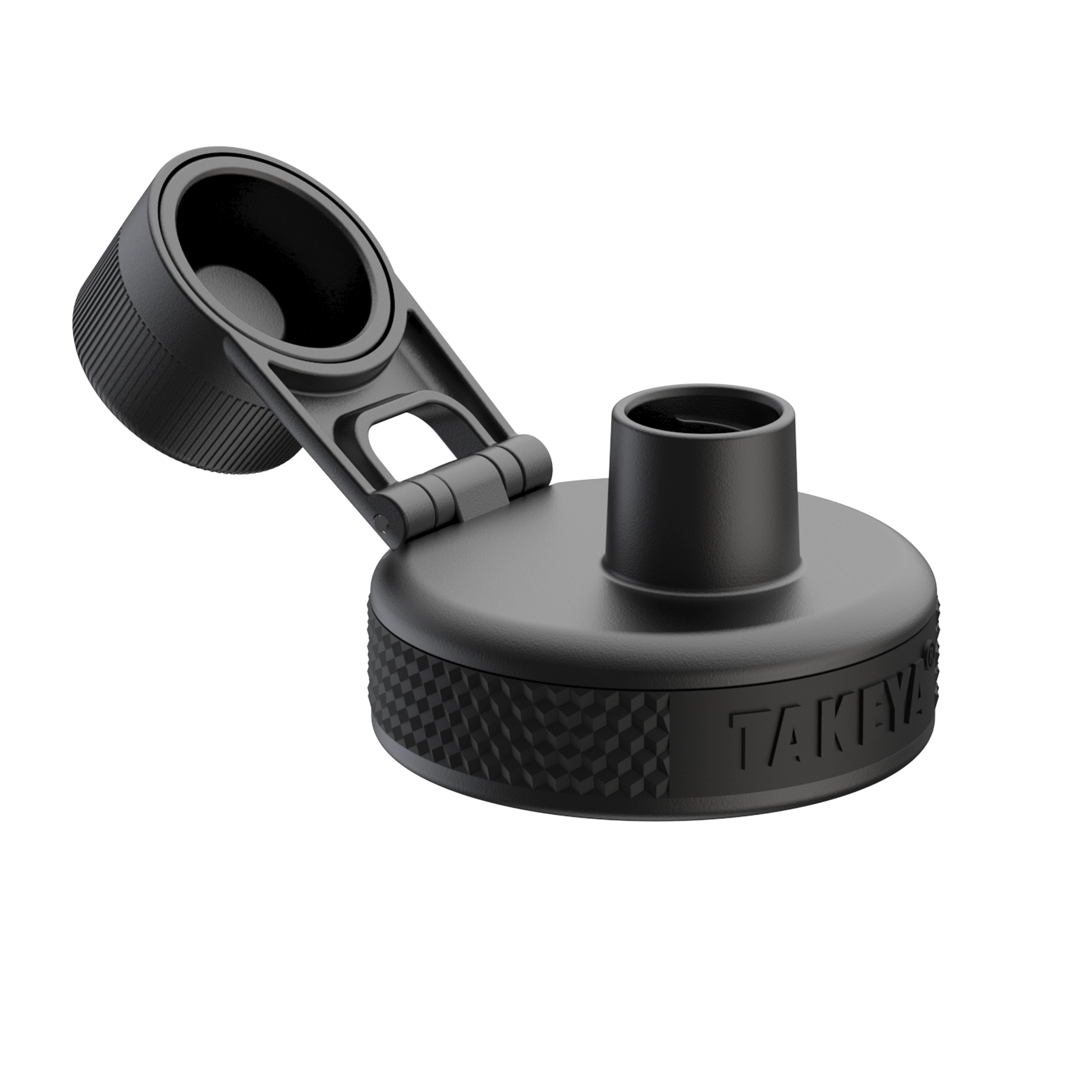 sport-insulated-spout-lid-with-ice-blocker-no-handle-d7 96081-TKS-Spout2-NoHandle-GSBlack-lidopen.png