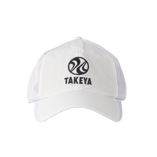 takeya-sport-vented-adjustable-hat-v5 97285-TK-PB-Hat-White-Front.png